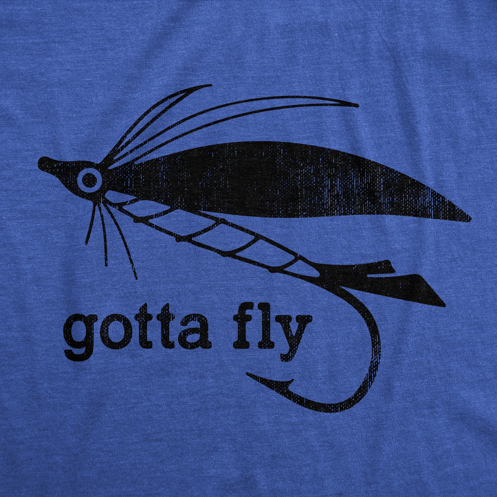 Mens Gotta Fly T Shirt Funny Fisherman Fishing Lure Tee for Guys gallery