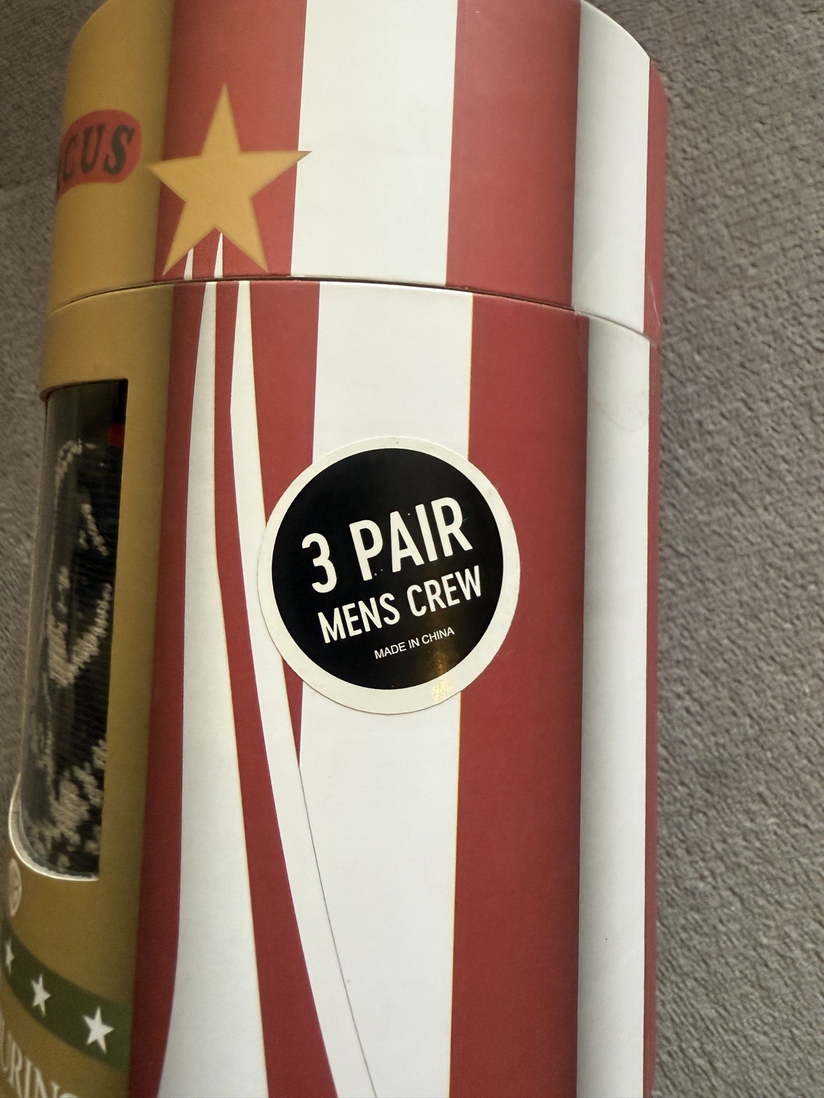 The Conjuring Horror 3 Pack Men’s Crew Socks Size 10-13 Circus 