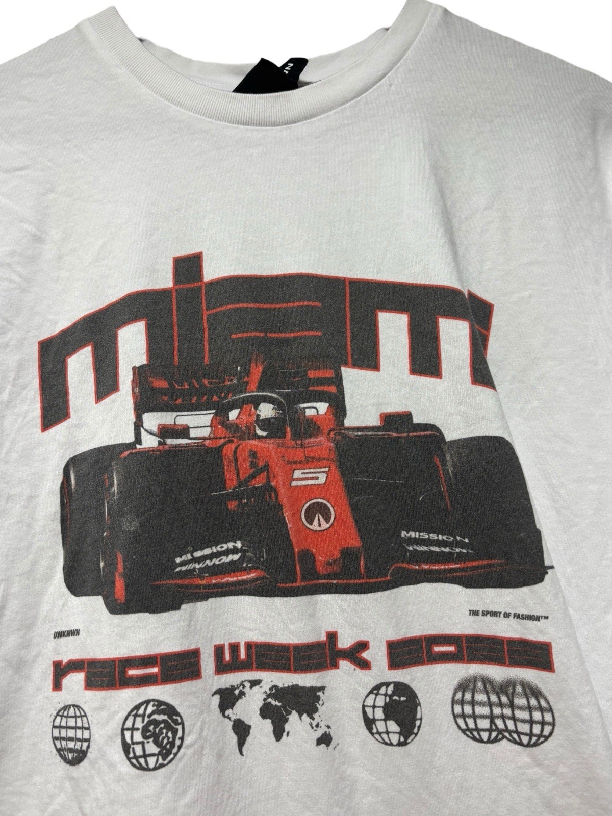 F1 Racing x UNKNWN Miami Race Week T Shirt Mens Size Large Limited Edition Rare gallery