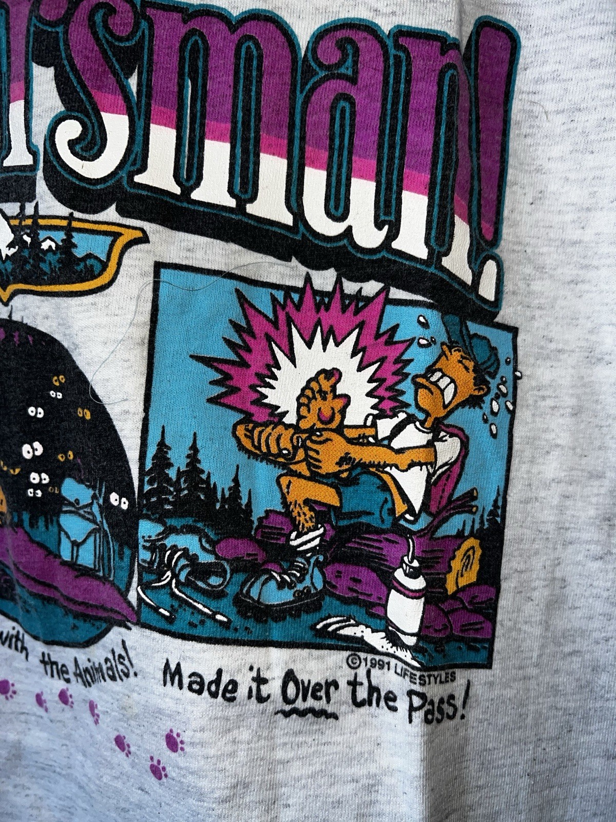 Mens Xl Vintage Outdoor Smart Fun T Shirt Lifestyles gallery