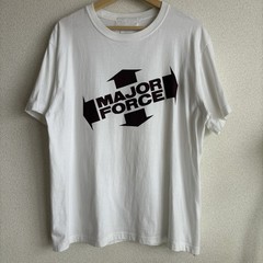 Major Force Label Logo T Shirt Large Tokyo Vintage