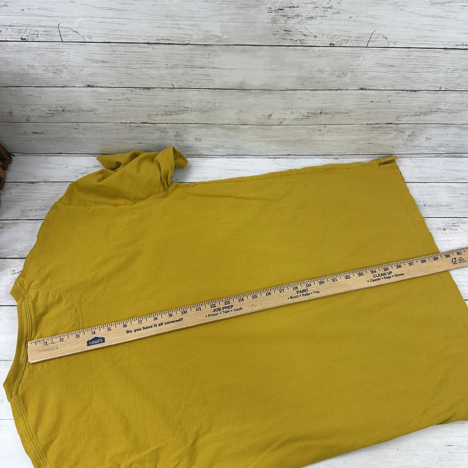 Duluth Trading Co Shirt Mens Medium Mustard Yellow Longtail T Gears Tee Outdoors gallery