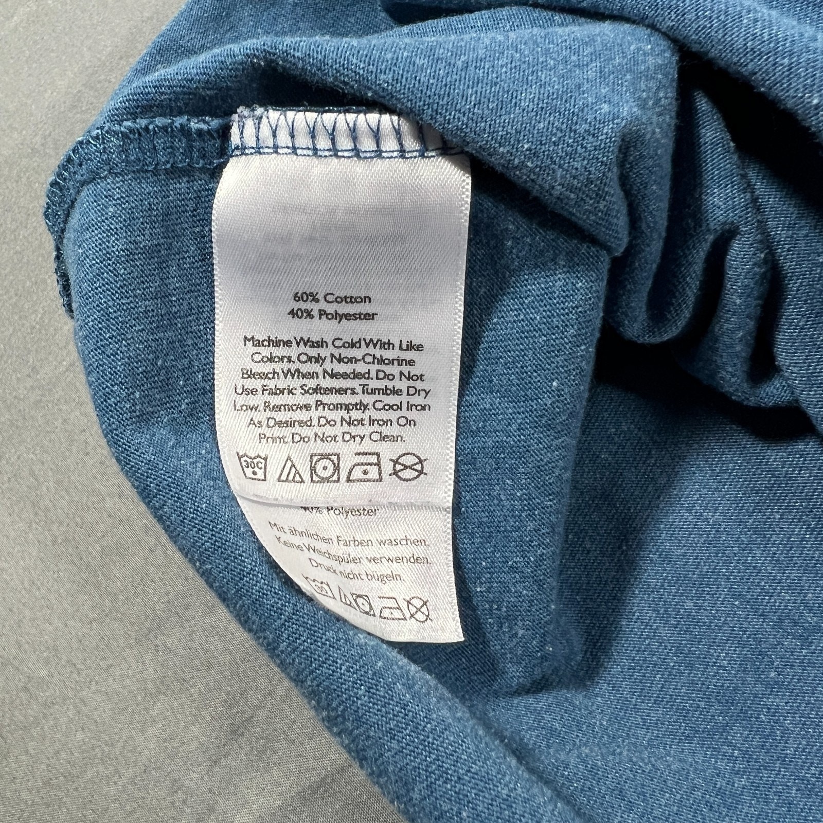 Eddie Bauer Legend Wash Shirt Mens XL Tall Blue Cotton Crew Neck Streetwear gallery
