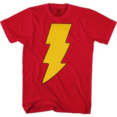 Official DC Comics Shazam Logo T-Shirt
