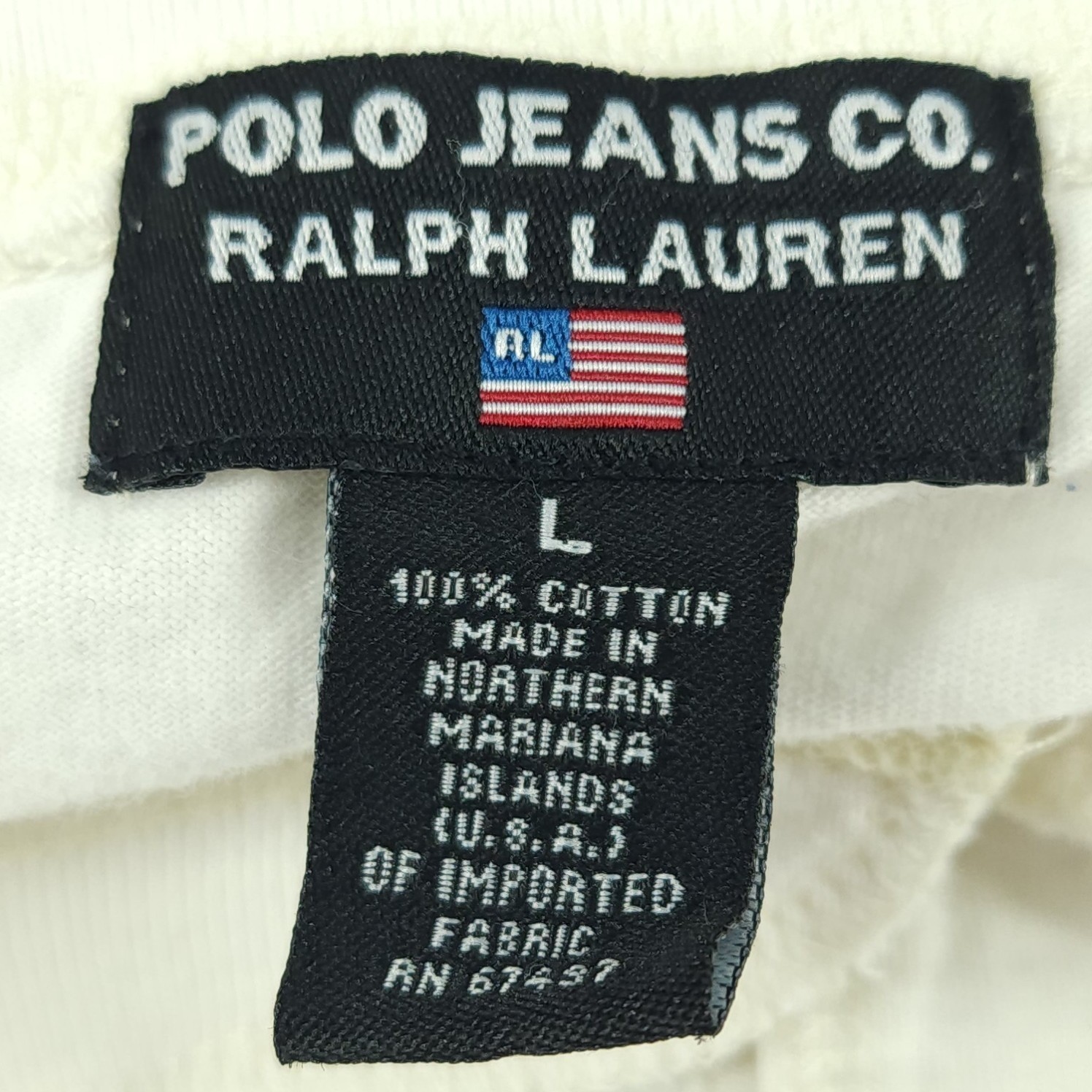 Polo Jeans Co Shirt Mens L Cream Solid Cotton Henley Pullover Extended Cuffs Y2K gallery