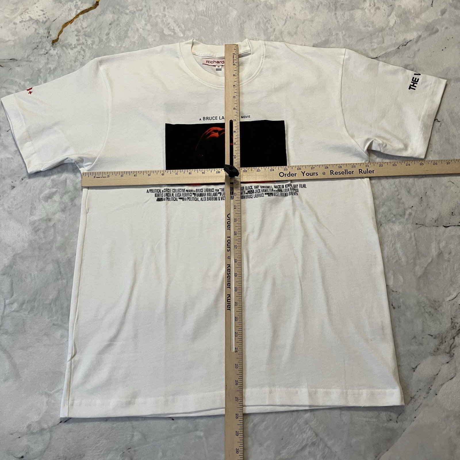 Richardson X Shirt Mens Size M White A Political X Bruce Labruce The Visitor gallery