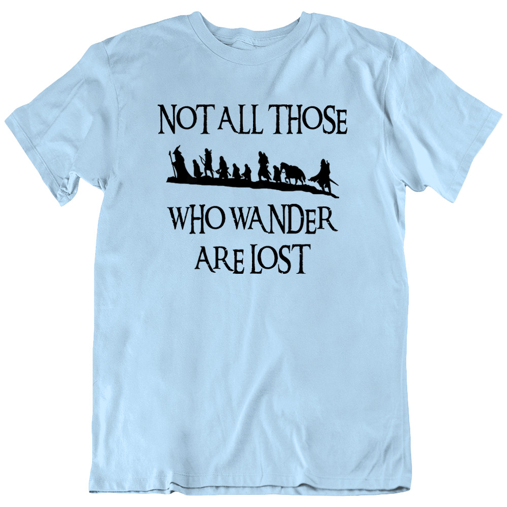 Gandalf Elf Dwarf Hobbit Frodo Lord of the Rings Funny T-Shirt Tee Gift New gallery