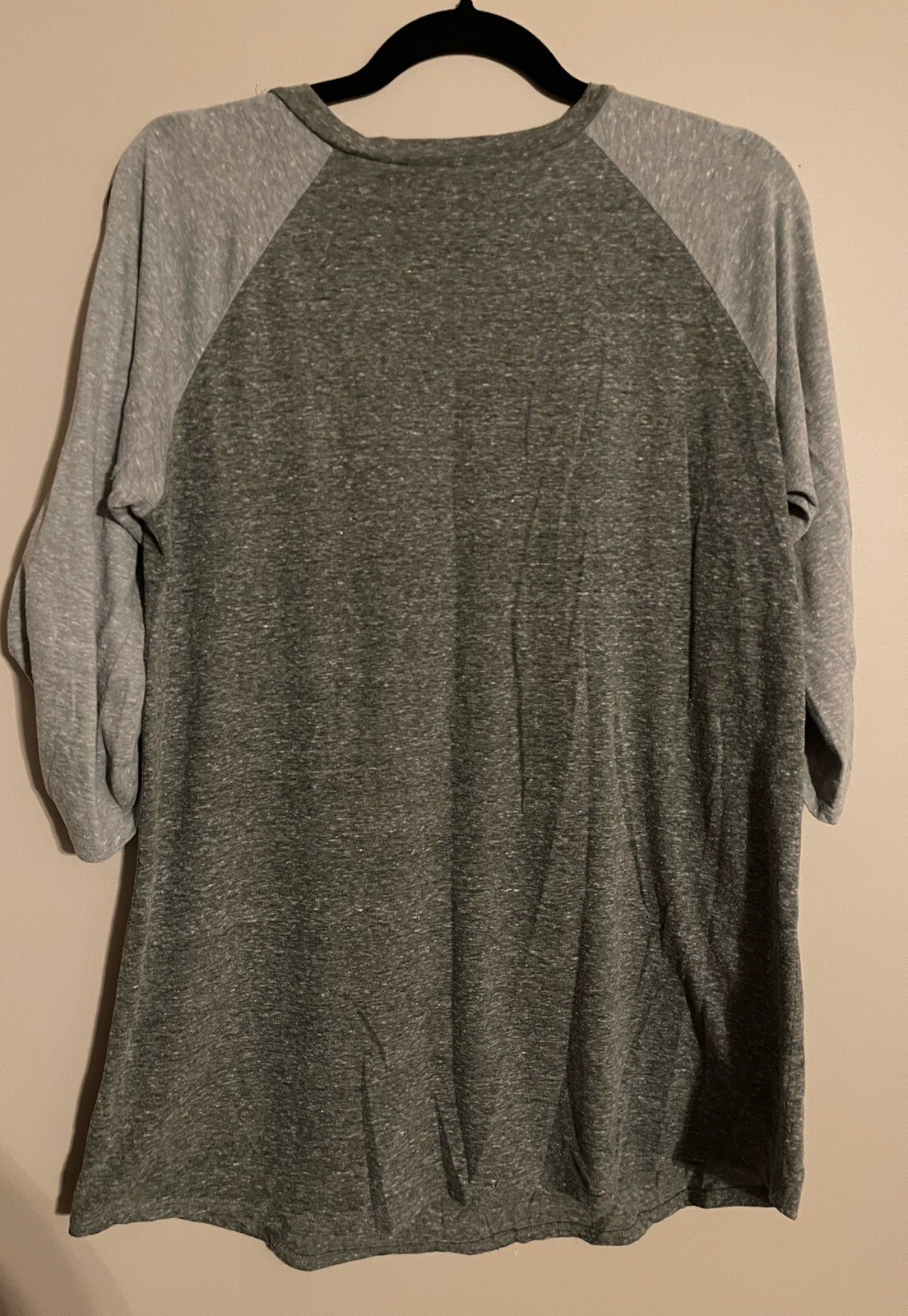 Gameday Culture Baseball Tee Cold Shoulder 3/4 Length Sleeve Size XL gallery