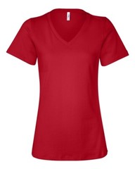 BELLA + CANVAS – Women’s Relaxed Jersey V-Neck Tee – 6405 – Heather 6405CVC