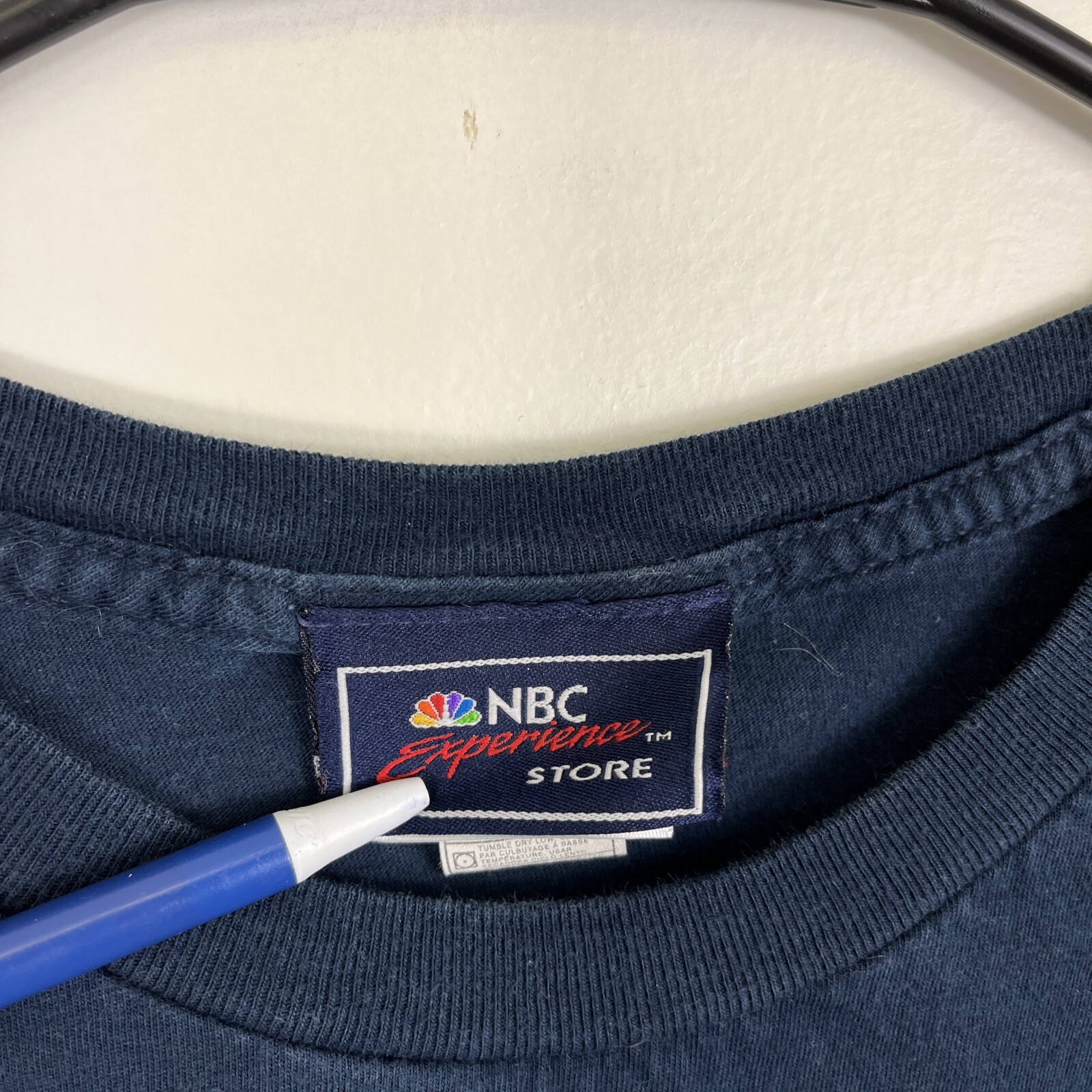 The Office Official NBC Store T-Shirt Size S Small Dunder Mifflin Blue gallery