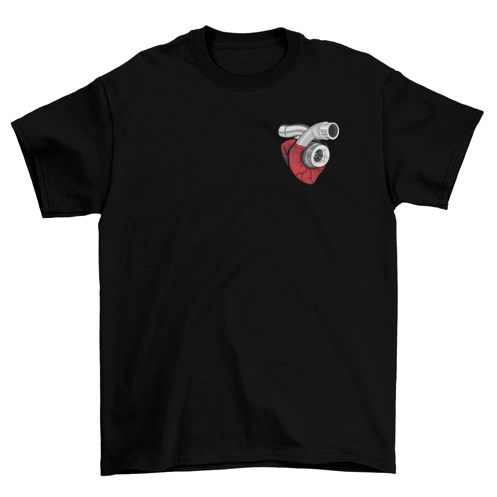 TURBO HEART T-Shirt S-3XL JDM Decal Racecar Auto Boost Hoodie Mechanic Car Race gallery