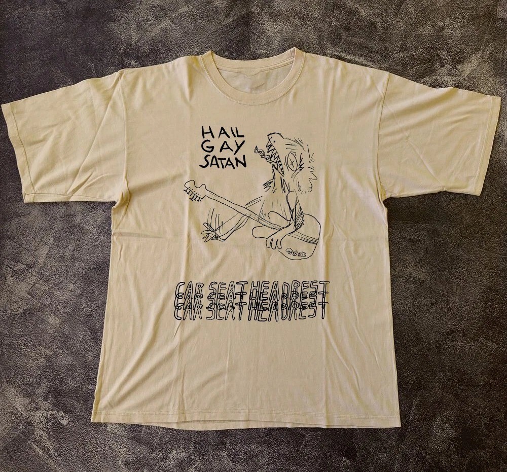 Hail Gay Satan Car Seat Headrest Beige Color Shirt All Size gallery