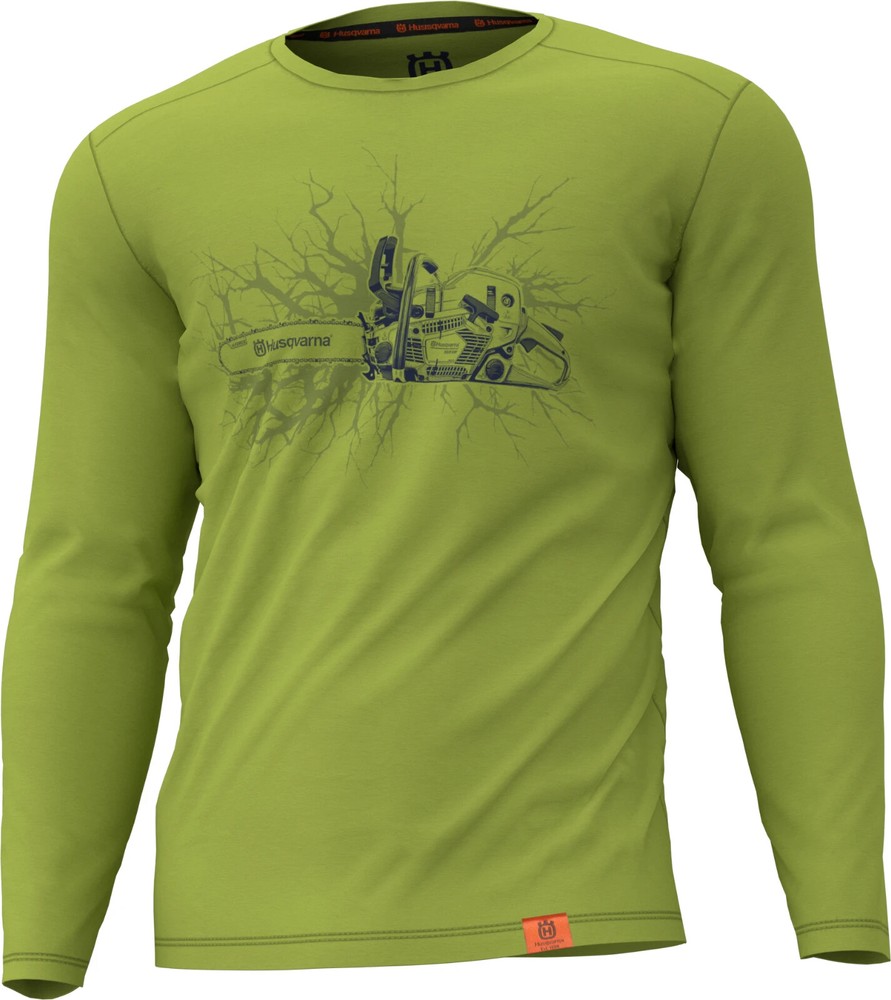 Husqvarna STYRKA (Swedish for “Strength; Power; Authority” ) Long-Sleeve T-Shirt