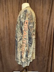 Paramount Outdoors Realtree Camo Long Sleeve Shirt Cotton Hunting Fishing Large