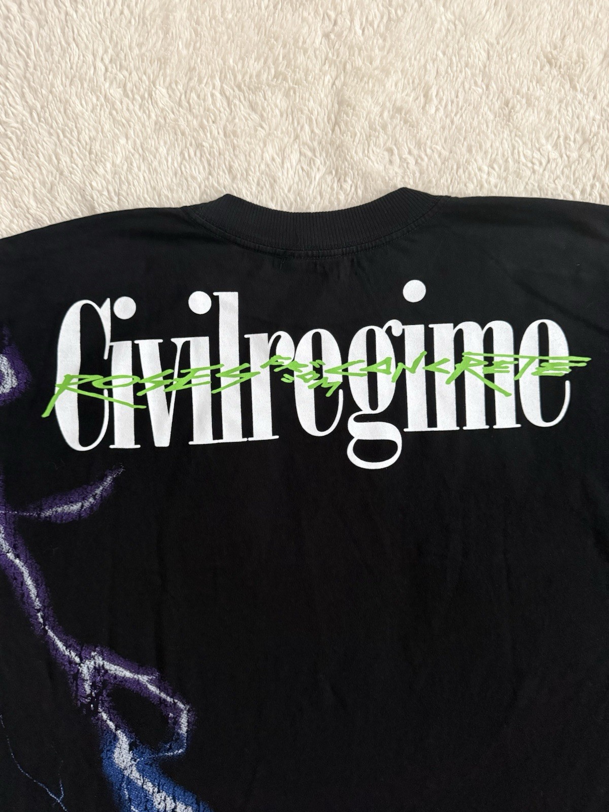 Men’s Civil Regime x Darc Sport T-Shirt, Size XL, Oversized, New gallery