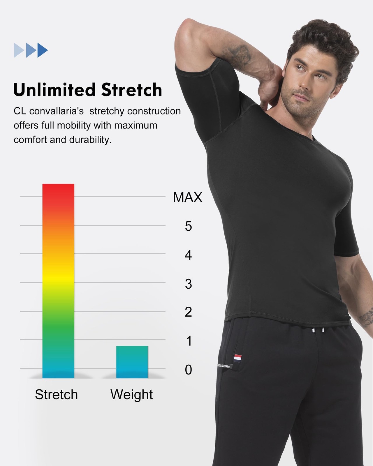 4 Pack Men's Compression Shirts Long Short Sleeve Dry Cool Rash Guard XX-Small gallery