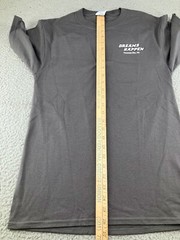 Tractor Pulling Shirt Mens Small Gray Military Truck Dreams Happen Pulling Team