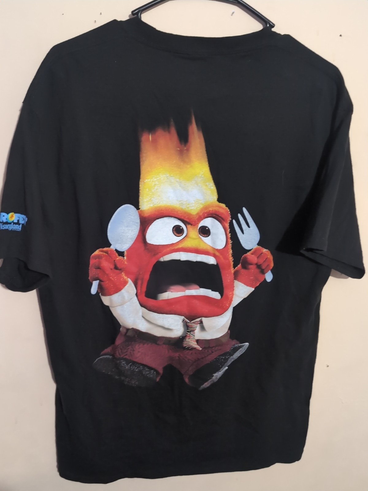 Disney Pixar Fest Inside Out Anger Hanger Management Unisex Shirt Size Large gallery