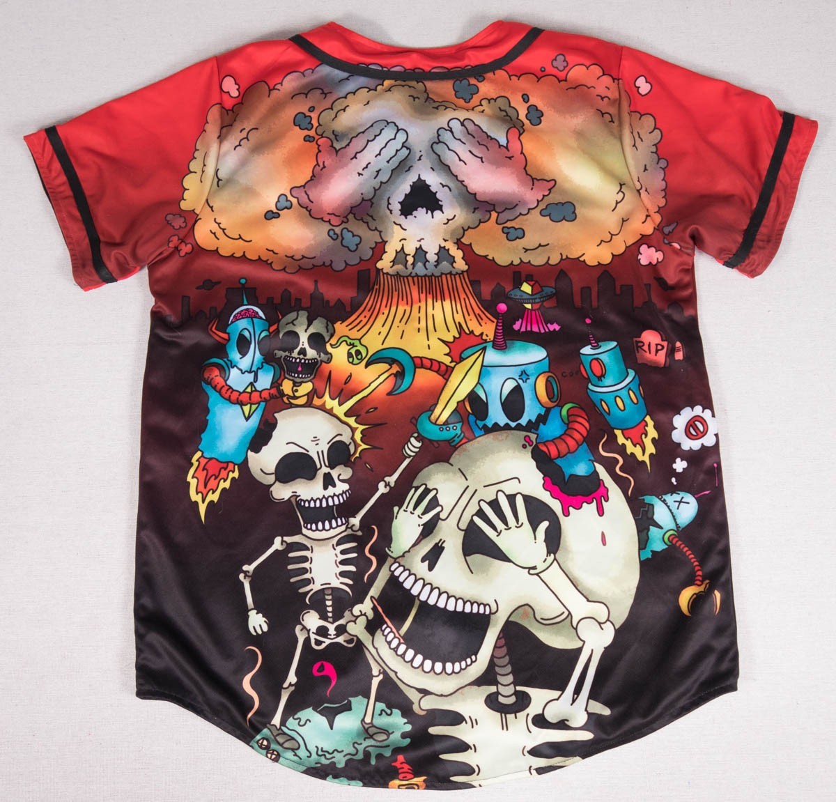 Peekaboo Gen V Reversible Baseball Jersey Small Limited Edition Rave Dubstep gallery