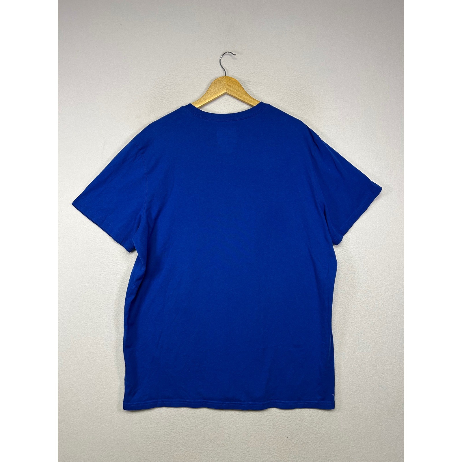Athletic Sportswear Adidas Mens 2X Blue Go-To Performance Graphic Logo T-Shirt gallery