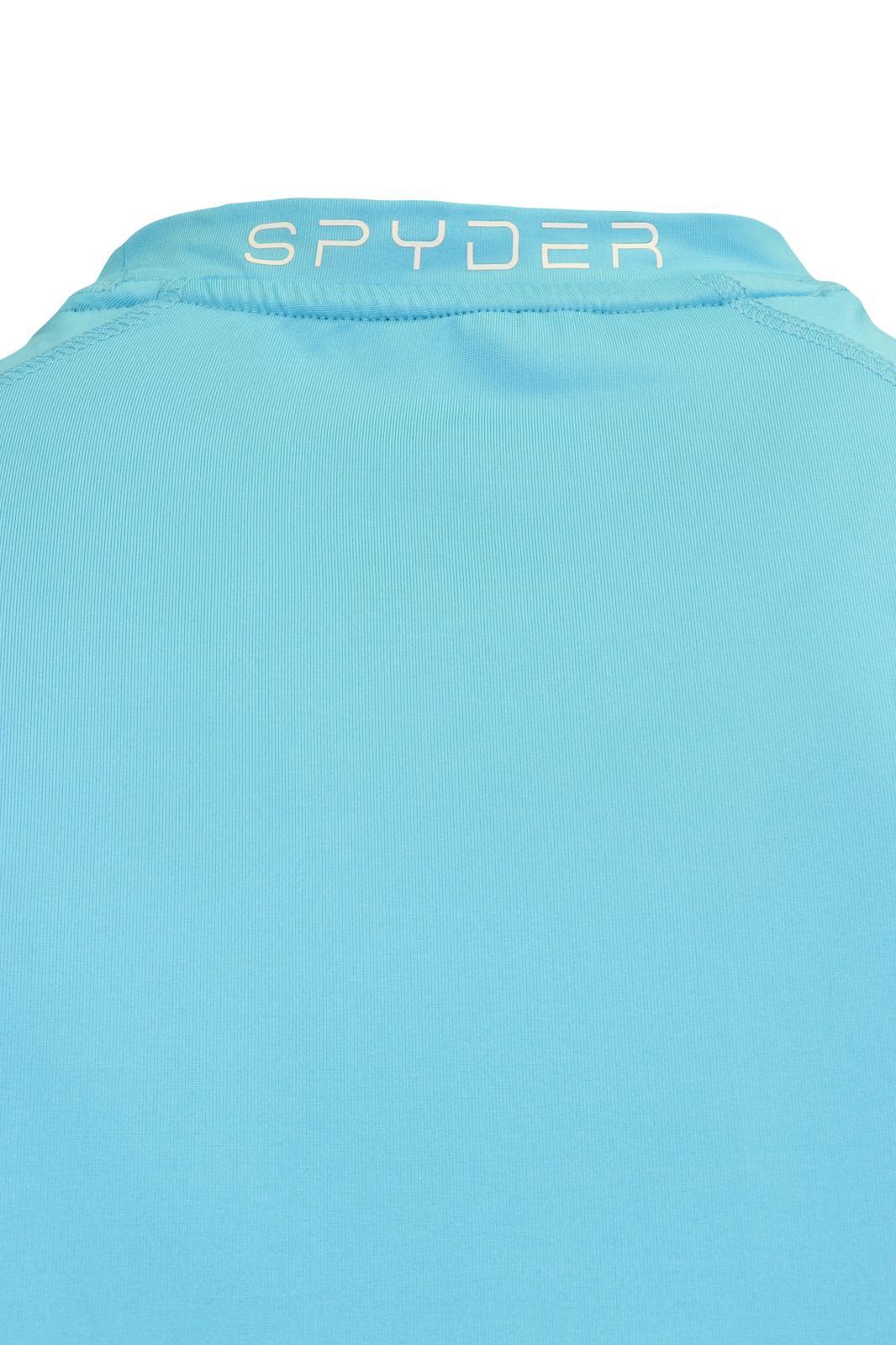 Spyder Men's T-Shirt Aqua Blue UPF30+ Rash Guard L/S (S01A) gallery