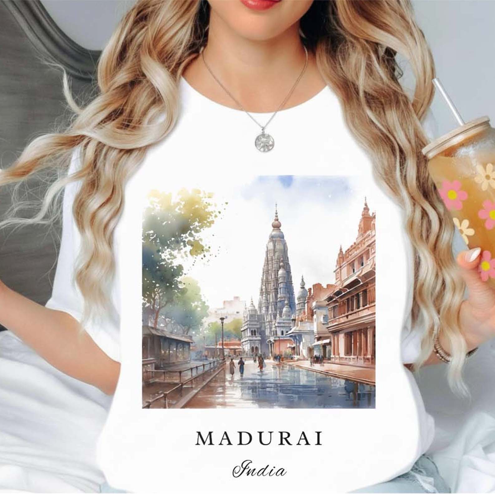 Madurai India Unisex Shirt Travel Gift India Trip Lover Souvenir Tee gallery