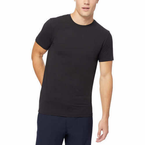 32 Degrees Men's Cool Tee, 3-pack Large Black Crew Neck Large gallery