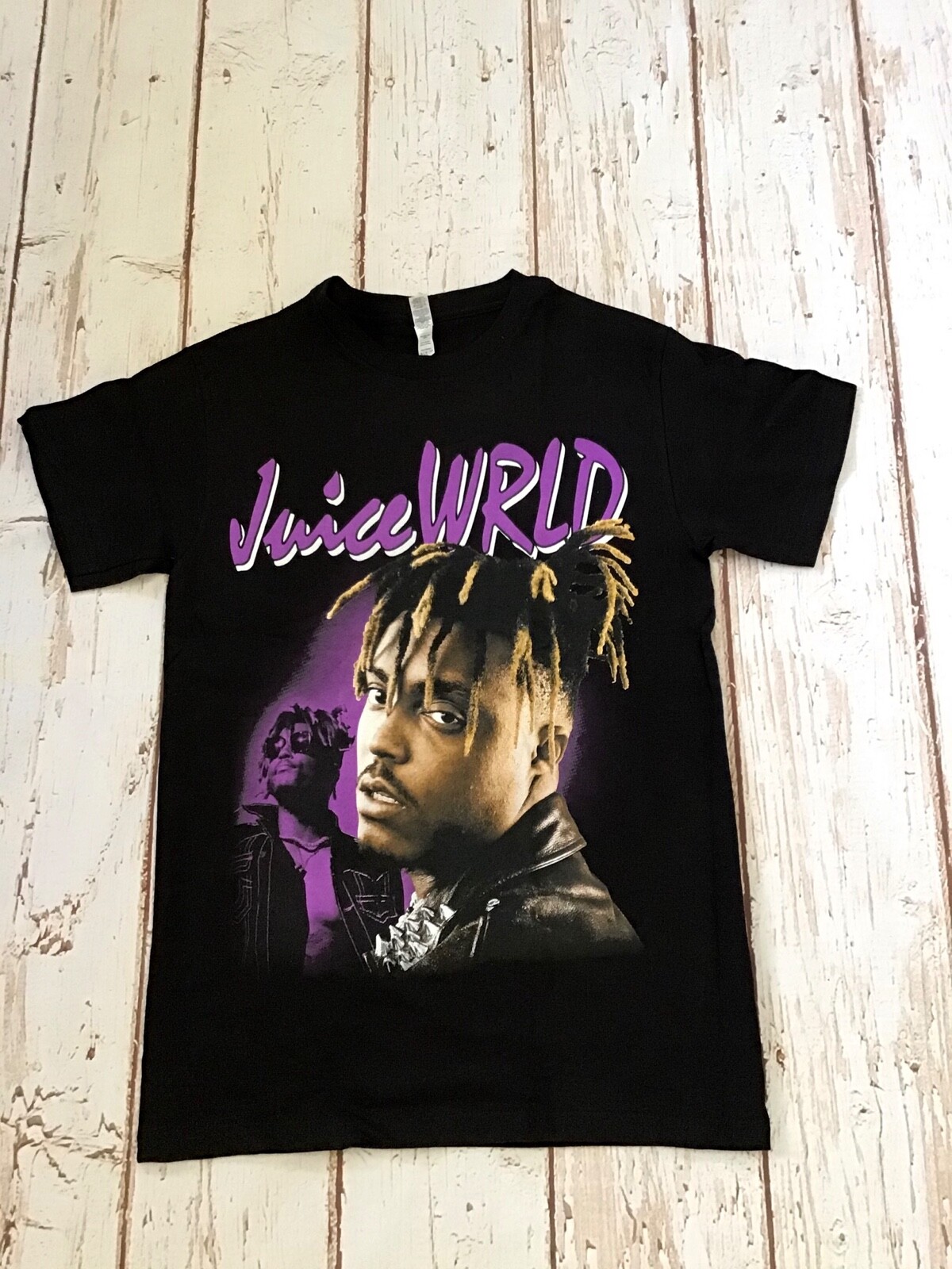 NEW- JUICE WRLD – PURPLE LOGO -T-SHIRT