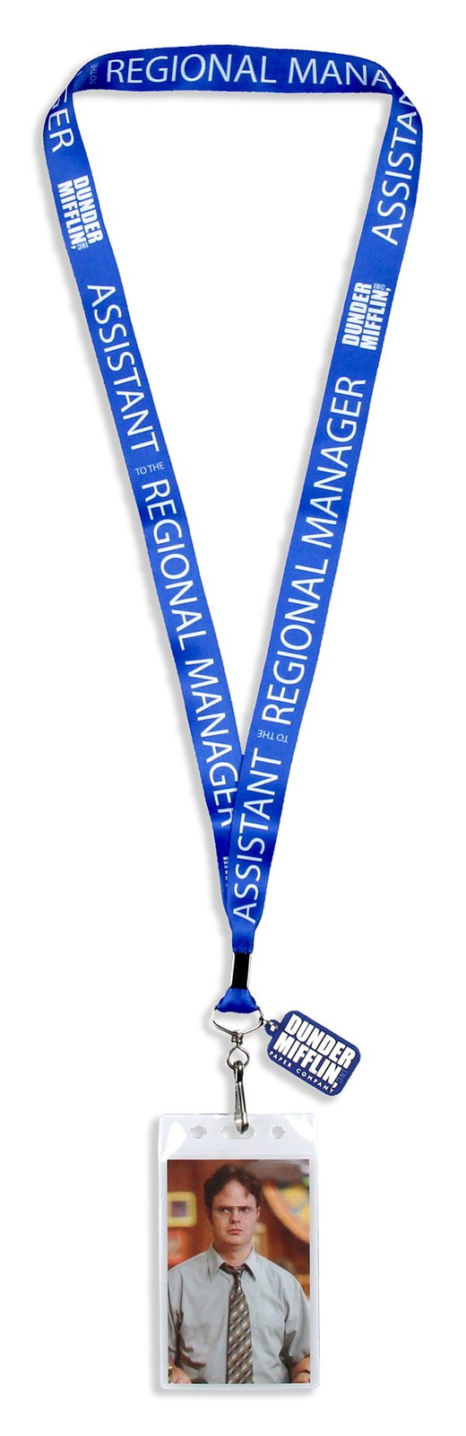 The Office Assistant To The Regional Manager Lanyard Clear ID Badge Holder gallery