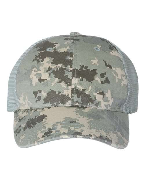 Richardson 111P Garment Washed Printed Trucker Cap gallery