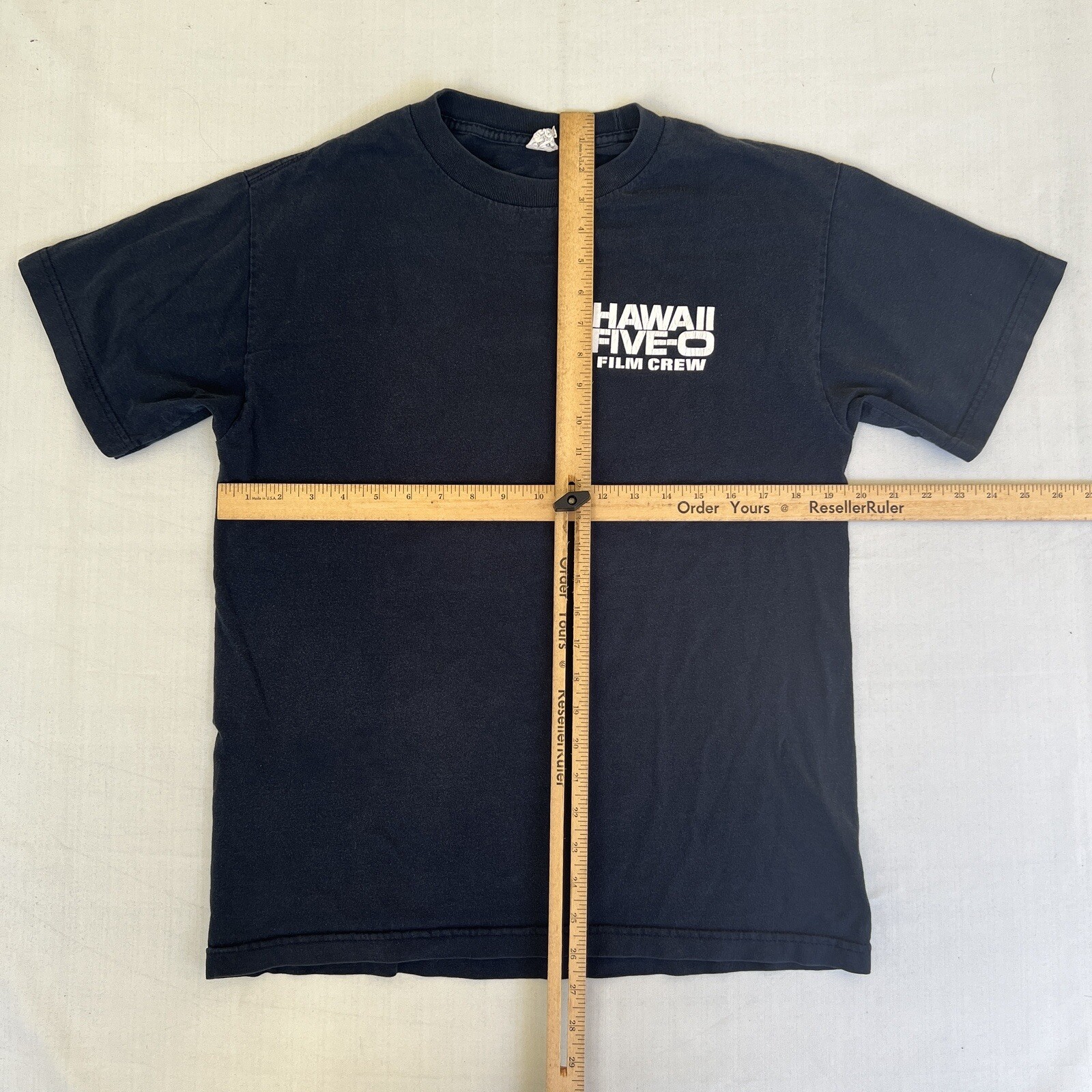 Hawaii 5-0 Five-0 Shirt Adult Medium Blue TV Season 2 Film Crew Kono Grip 2272 gallery