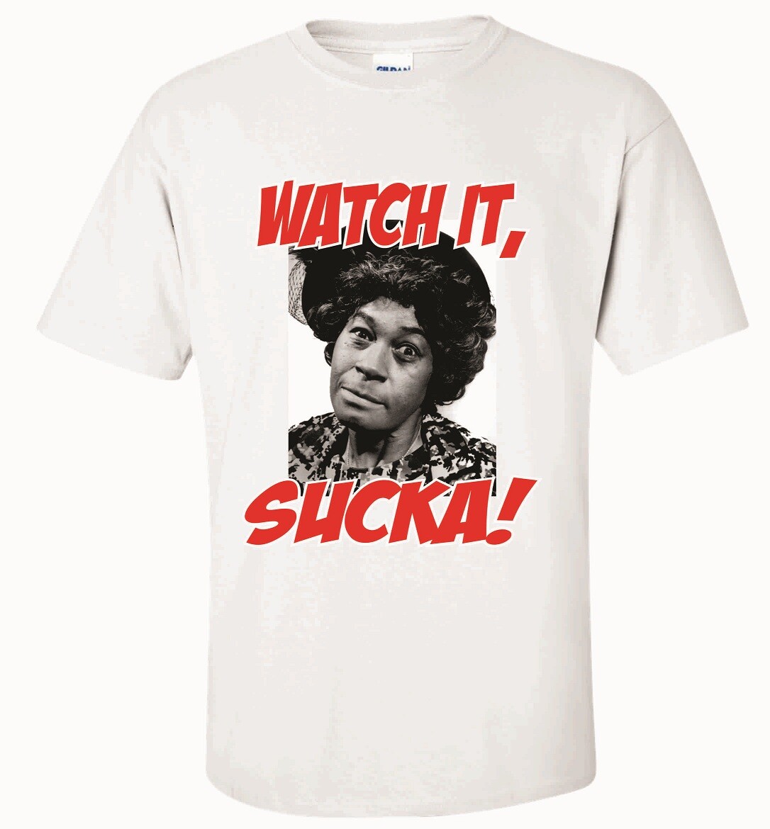 AUNT ESTHER WATCH IT SUCKA T-SHIRT RETRO COMEDY SANFORD SON REDD FOXX TV gallery