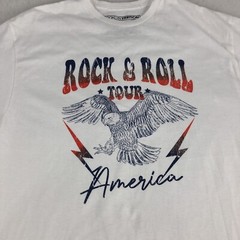 Brooklyn Vertical Rock And Roll Tour America Men’s size XLarge White