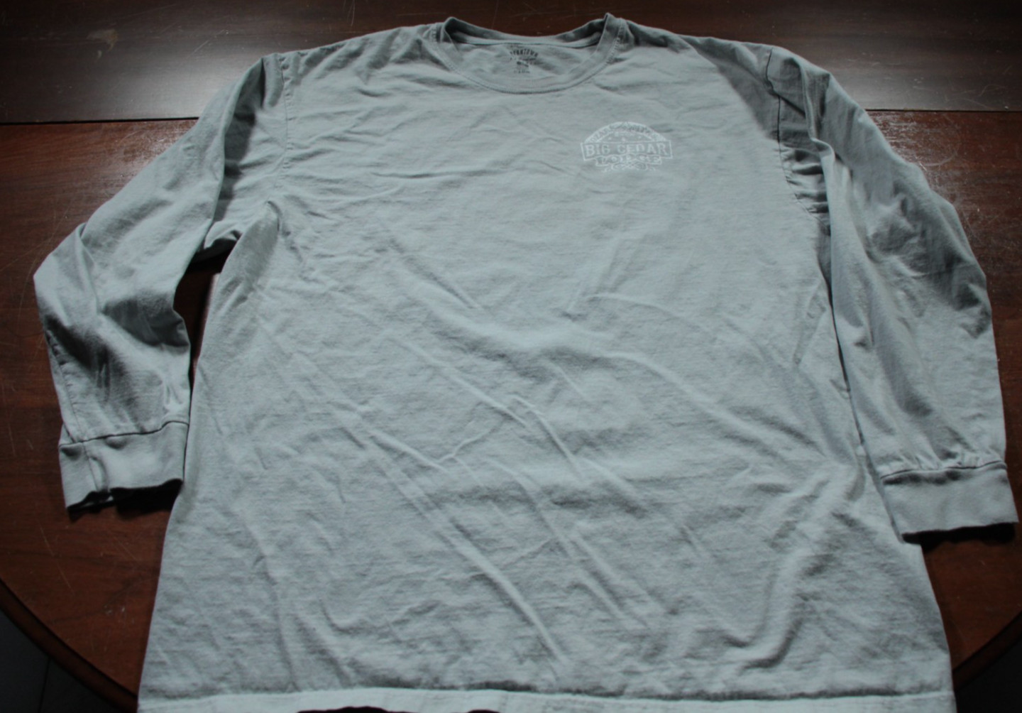 Big Cedar Lodge Long Sleeve T-shirt Table Rock Lake Ozark Mountains Missouri XL gallery