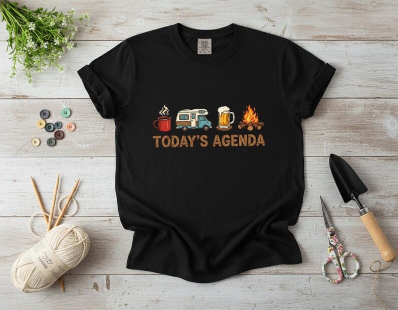 Camping Lifestyle Funny Quote Comfort Tee Shirt Gift Idea Men Women Unisex gallery