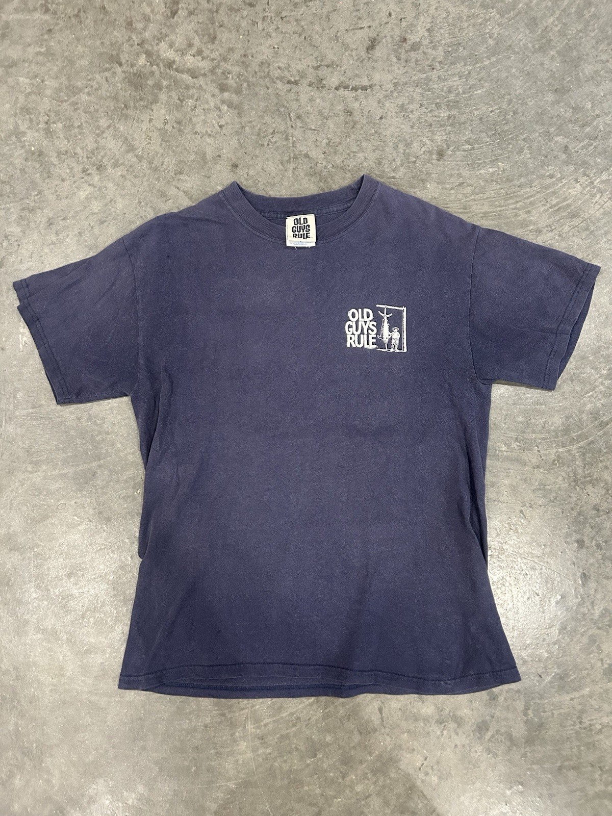 Old Guys Rule Vintage Cotton T-Shirt Size M Short Sleeve Graphic Tee gallery