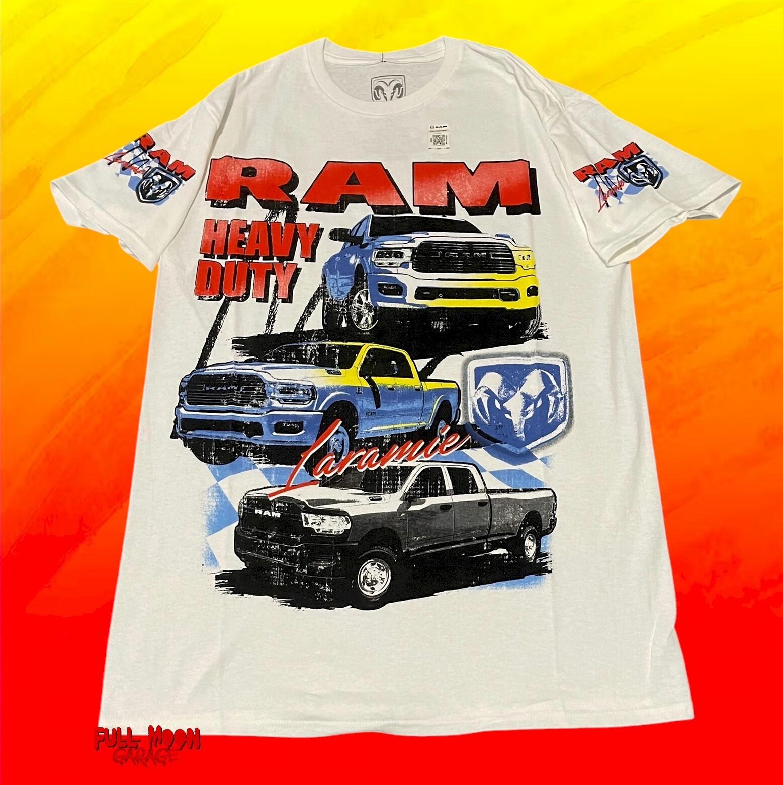 New Dodge Ram Heavy Duty Longhorn Truck Classic Men’s Throwback T-Shirt