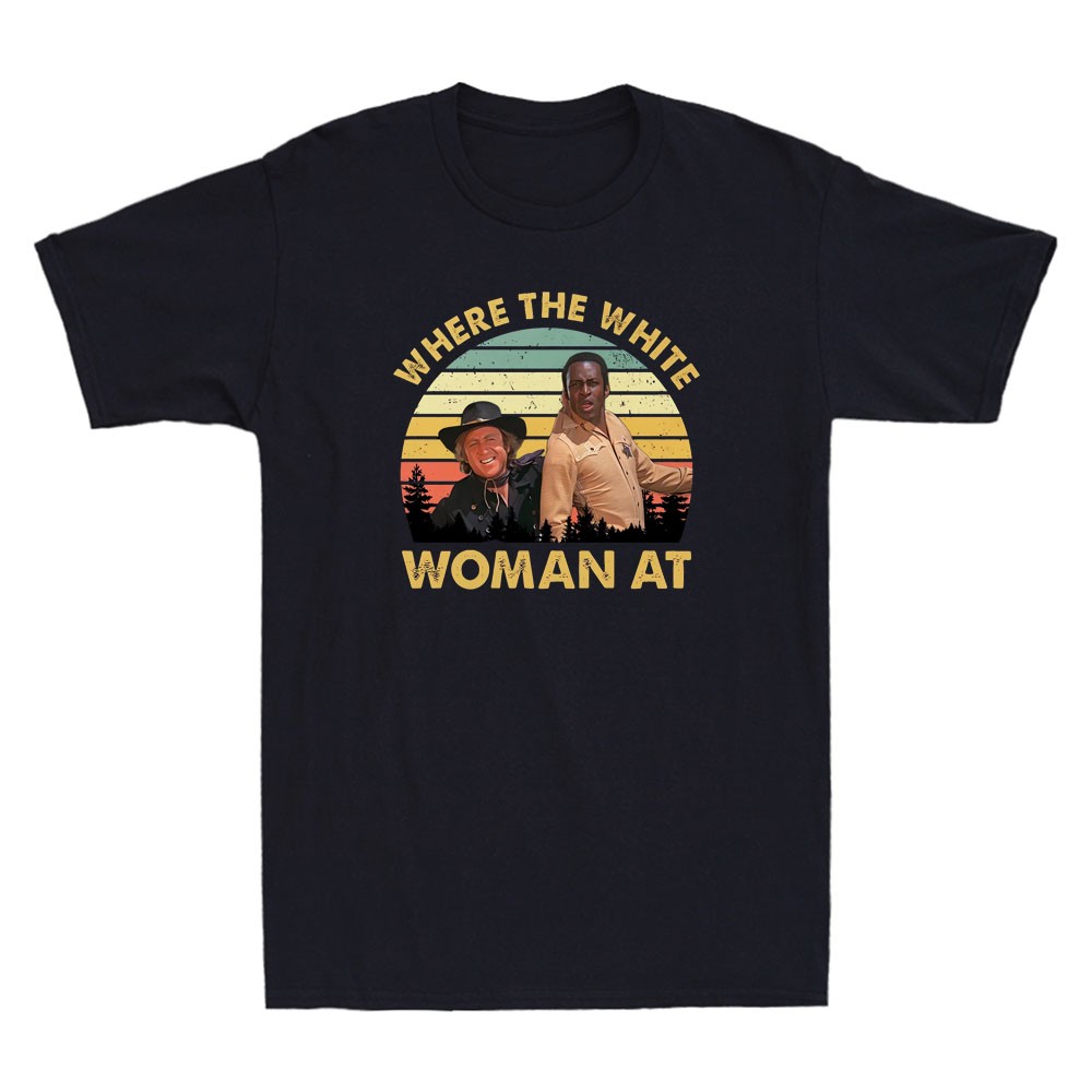 Hey Where The White Women At? Funny Graphic Humor Saying Vintage Men’s T-Shirt