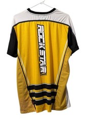 Rockstar Original Jersey Style Short Sleeve Shirt Size Large Mesh Blended Fabric