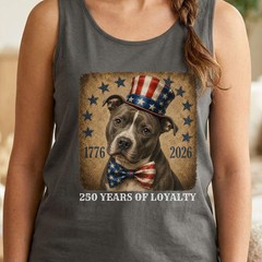 Yellow Lab Patriotic Tank Top