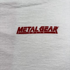 Vintage 1998 Metal Gear Solid Game Series Single Stitch Promo T-Shirt Mens XL