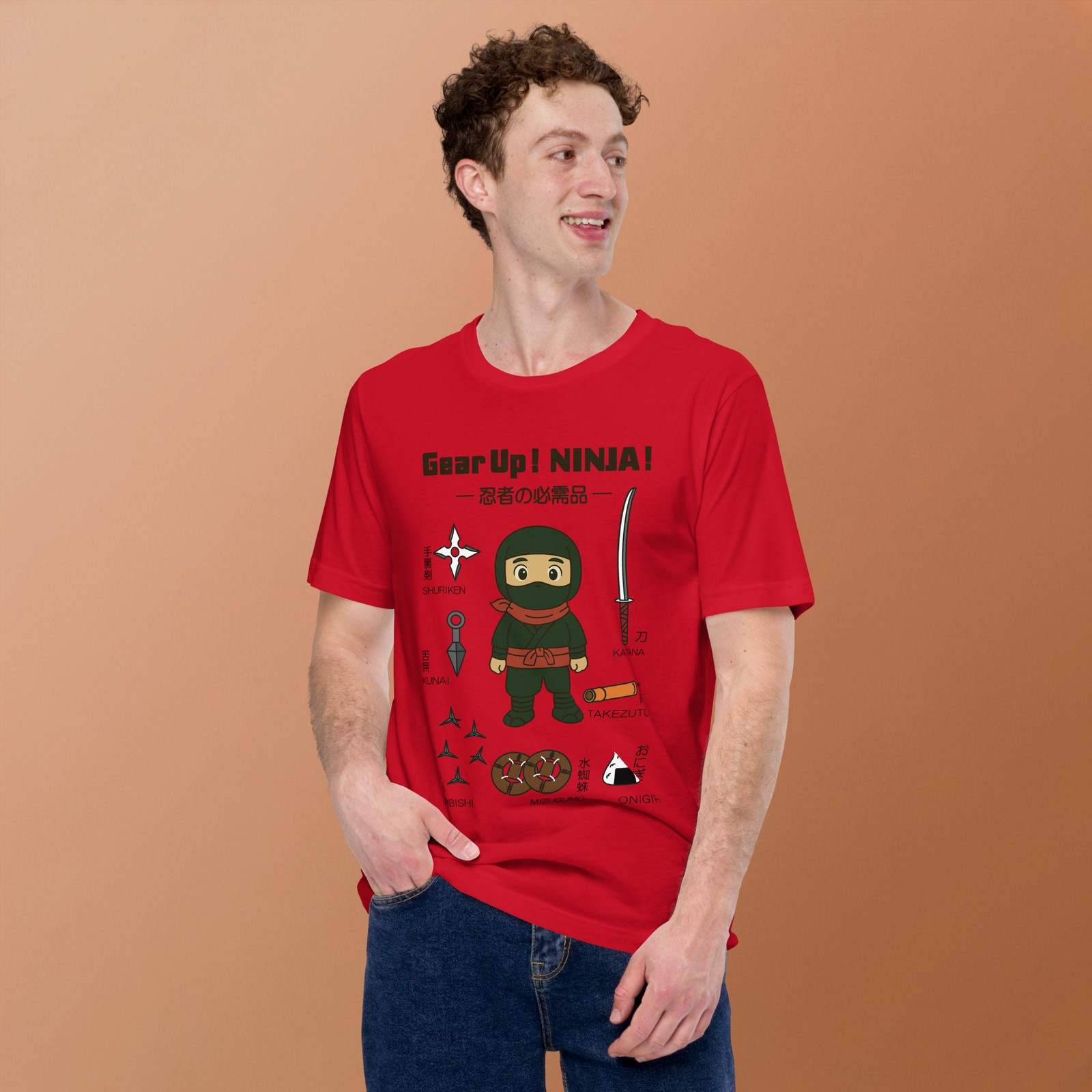 Gear Up! NINJA! – Essential Ninja Tools Unisex t-shirt gallery