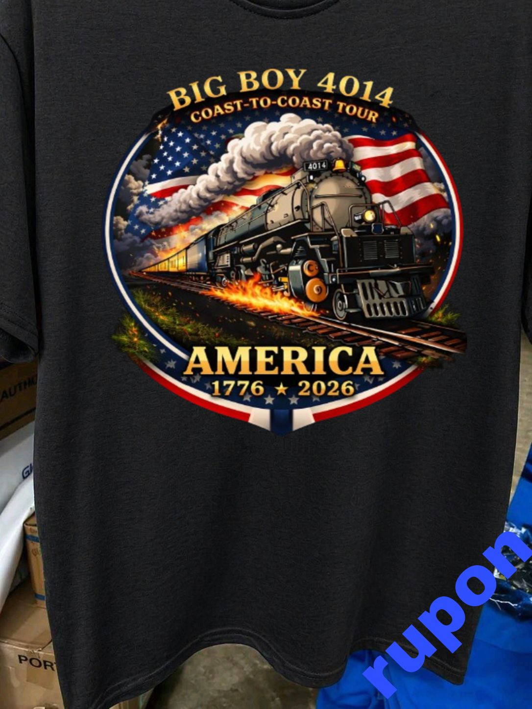 Big Boy America 250th Anniversary T Shirt Patriotic USA Graphic Tee gallery
