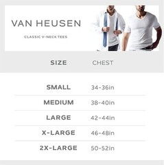 Van Heusen® Men’s Undershirts – 4 Pack Soft Cotton Tag Free V Neck Undershirts