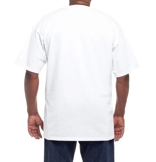 Kirkland Signature Men’s Heavyweight Crew Neck Tee 6-pack Cotton White XL NIB gallery