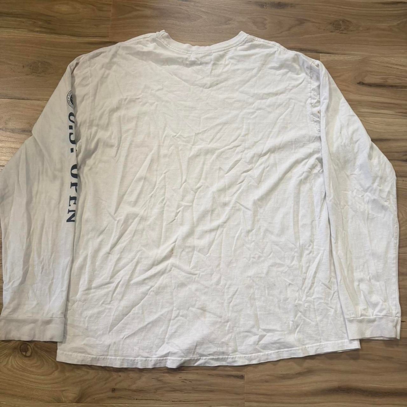 Vintage 2005 U.S. Open long sleeve Distressed Tennis Tee Size XL Sports gallery