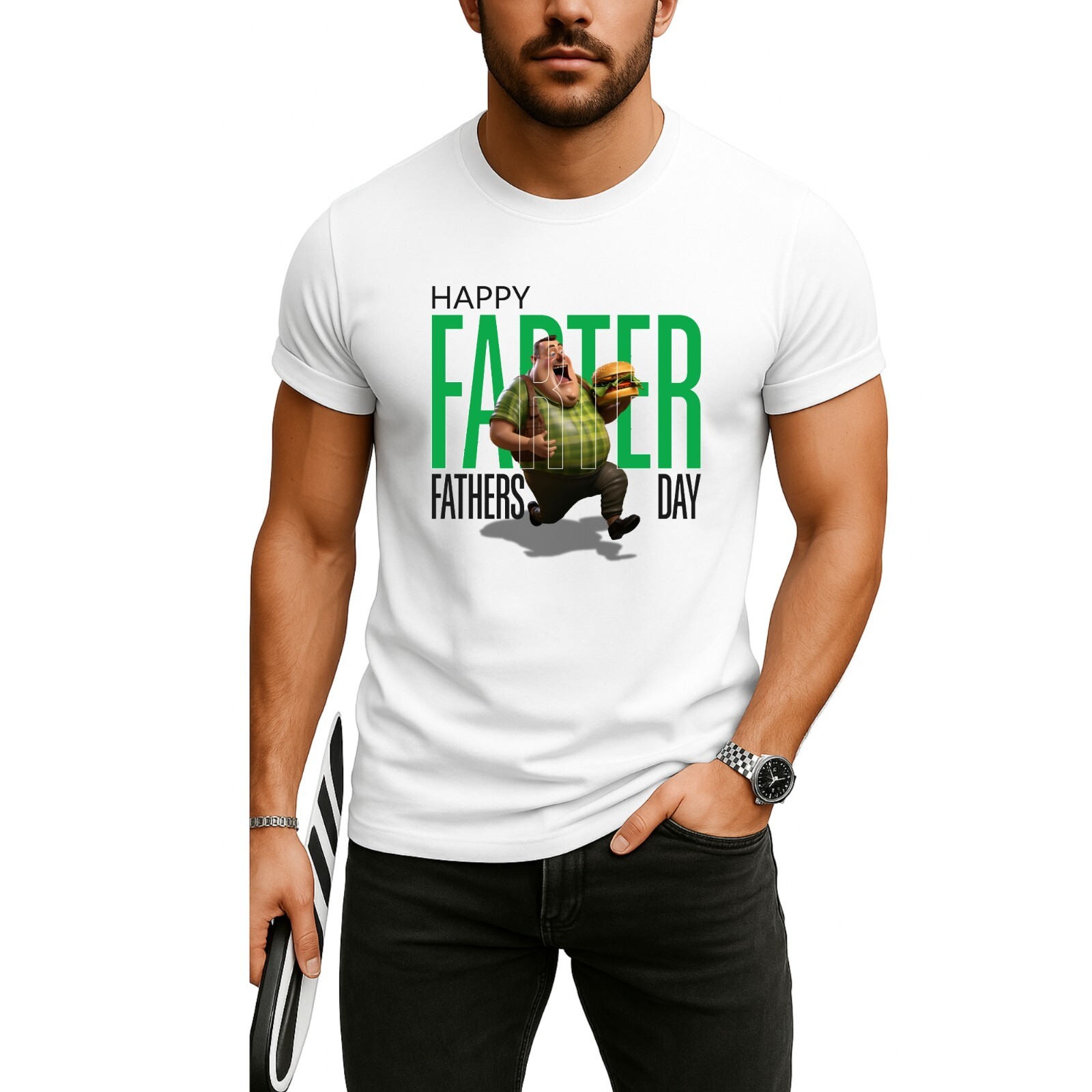 Happy Farter T-Shirt, Funny Dad Shirt, Fathers Day Gift, Fathers Day Shirt gallery