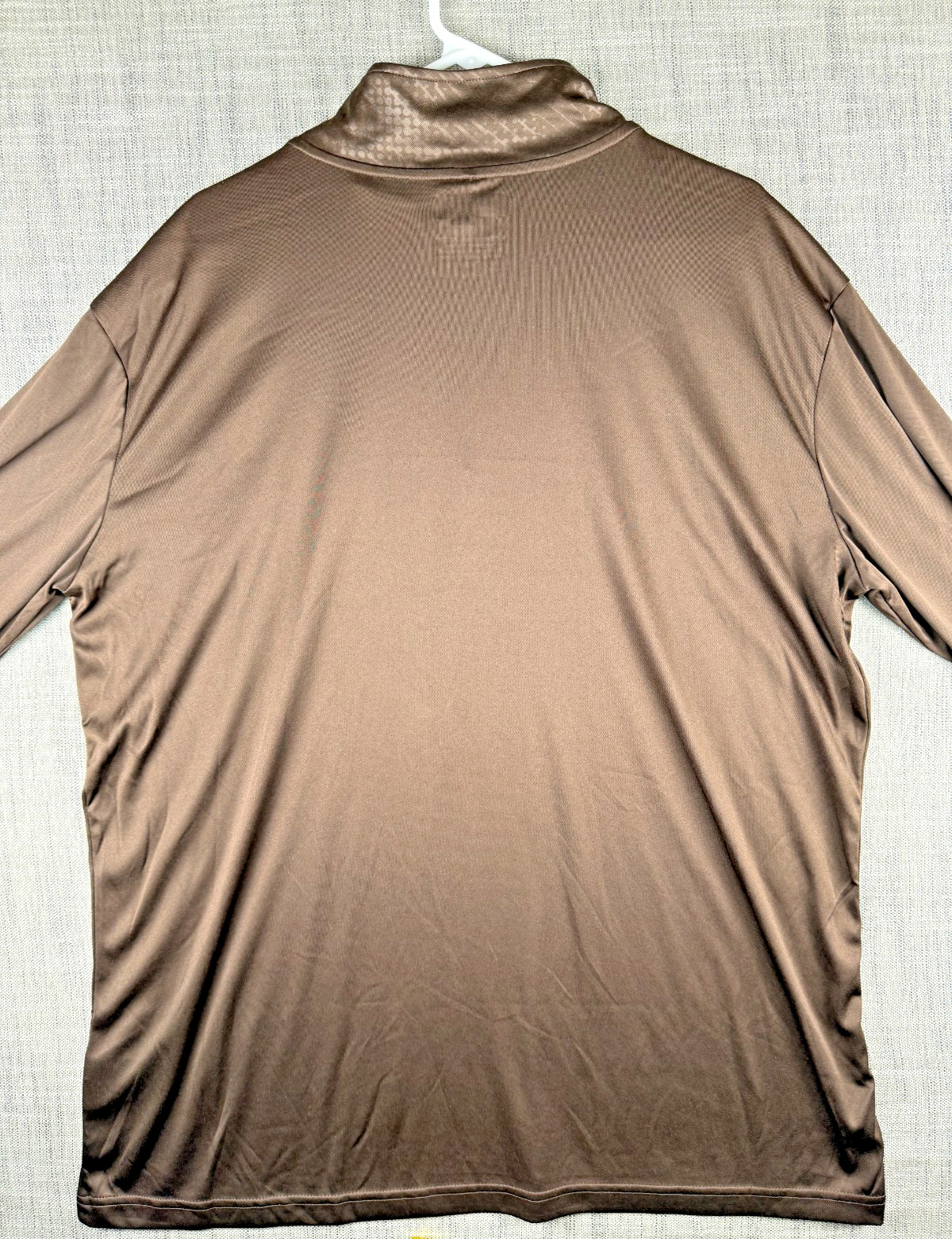 Size 2XL - Cleveland Browns Lightweight Quarter-Zip Crewneck Long Sleeve Shirt gallery