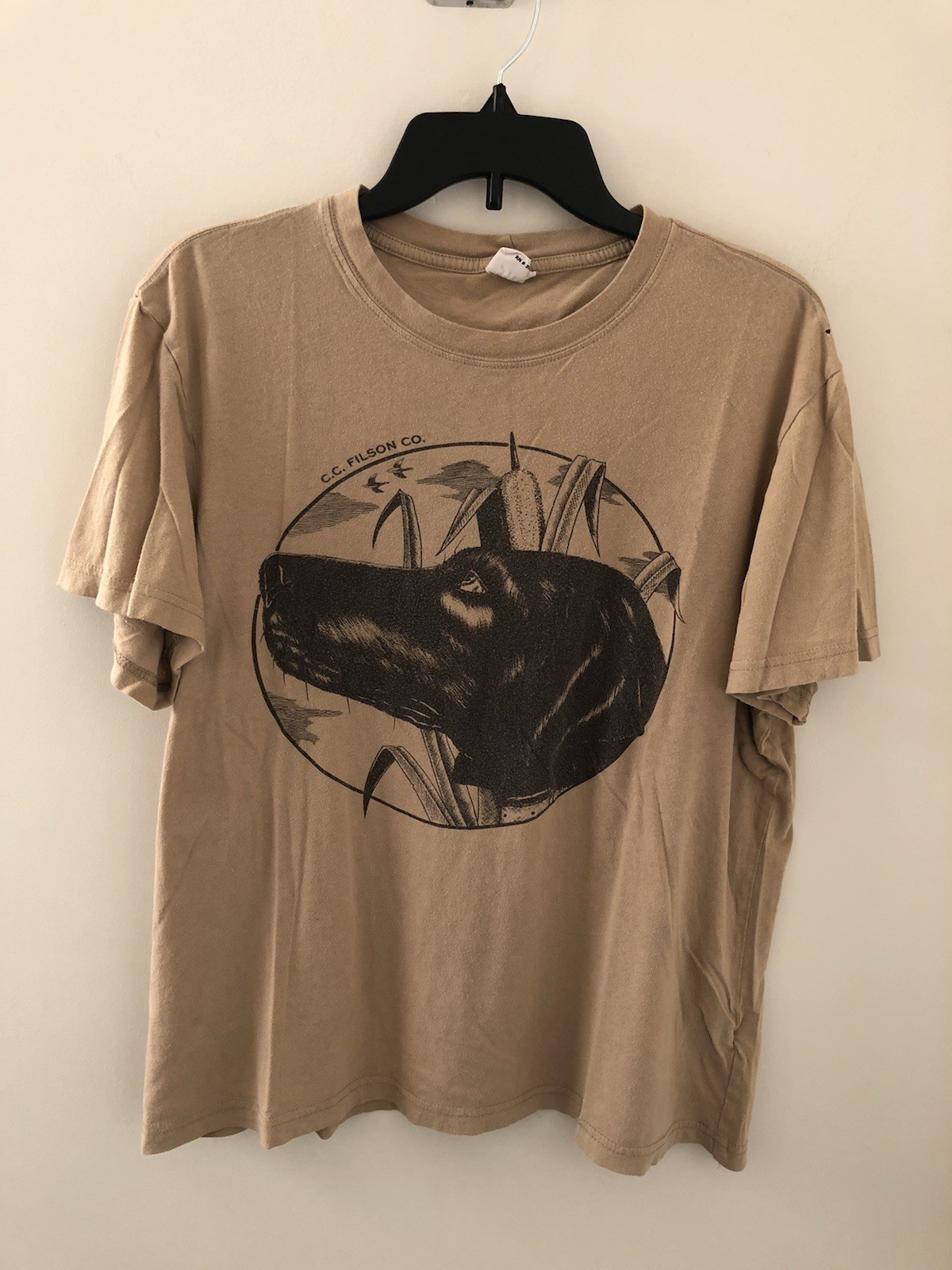 Filson Outfitter Labrador Graphic Shirt Size Large Classic Outdoors USA
