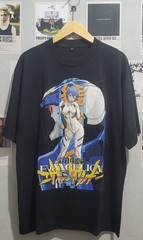 Neon Genesis Evangelion Rei Ayanami Black Short Sleeve Unisex Shirt S-5XL WA2295